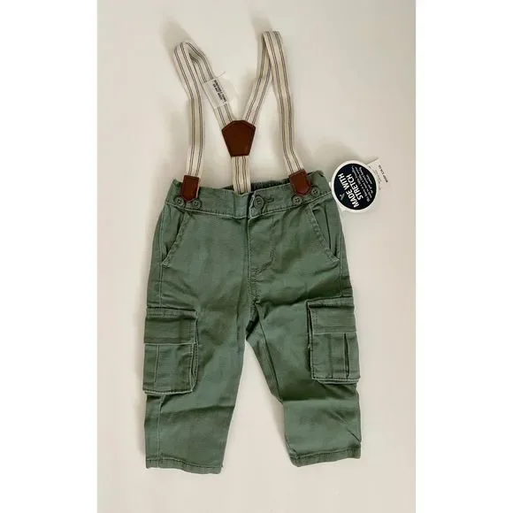 boys green dress pants Boys Green Velvet Suit Pants main image 0